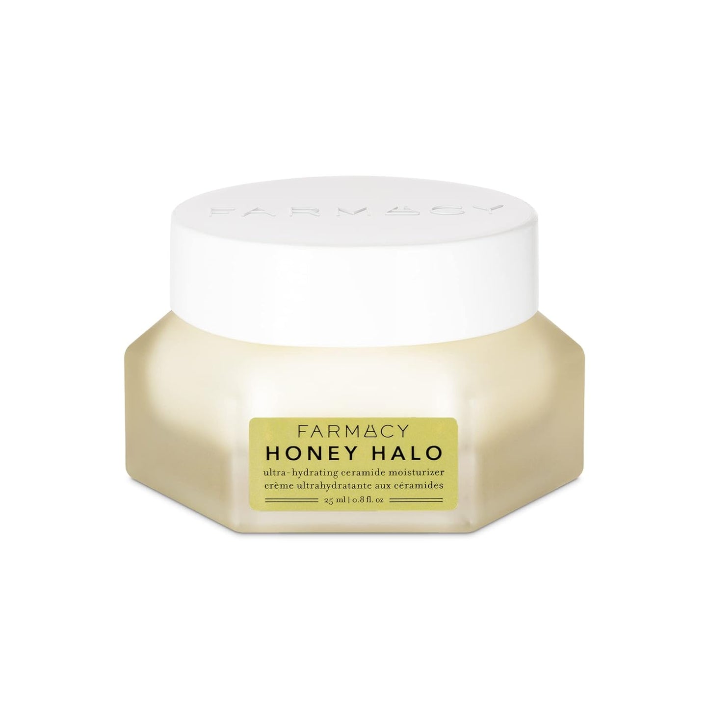 Farmacy Ceramide Face Moisturizer - Honey Halo Hydrating Facial Moisturizer for Dry Skin - Plumps, Soothes + Restores Skin with Potent Ceramides + Buckwheat Honey for a Dewy, Healthy Glow (100Ml)